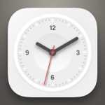 Flat Clock Icon - Free PSD Download Flat Clock Icon