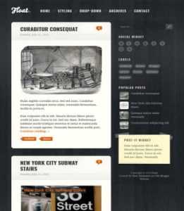 Float Elegant Simple