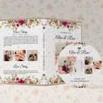 Floral Wedding DVD Cover Design - Download Grátis Floral Wedding DVD Cover Design