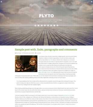 Flyto Simple Responsive