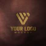 Foil Press Logo Mockup - Download Grátis Foil Press Logo Mockup
