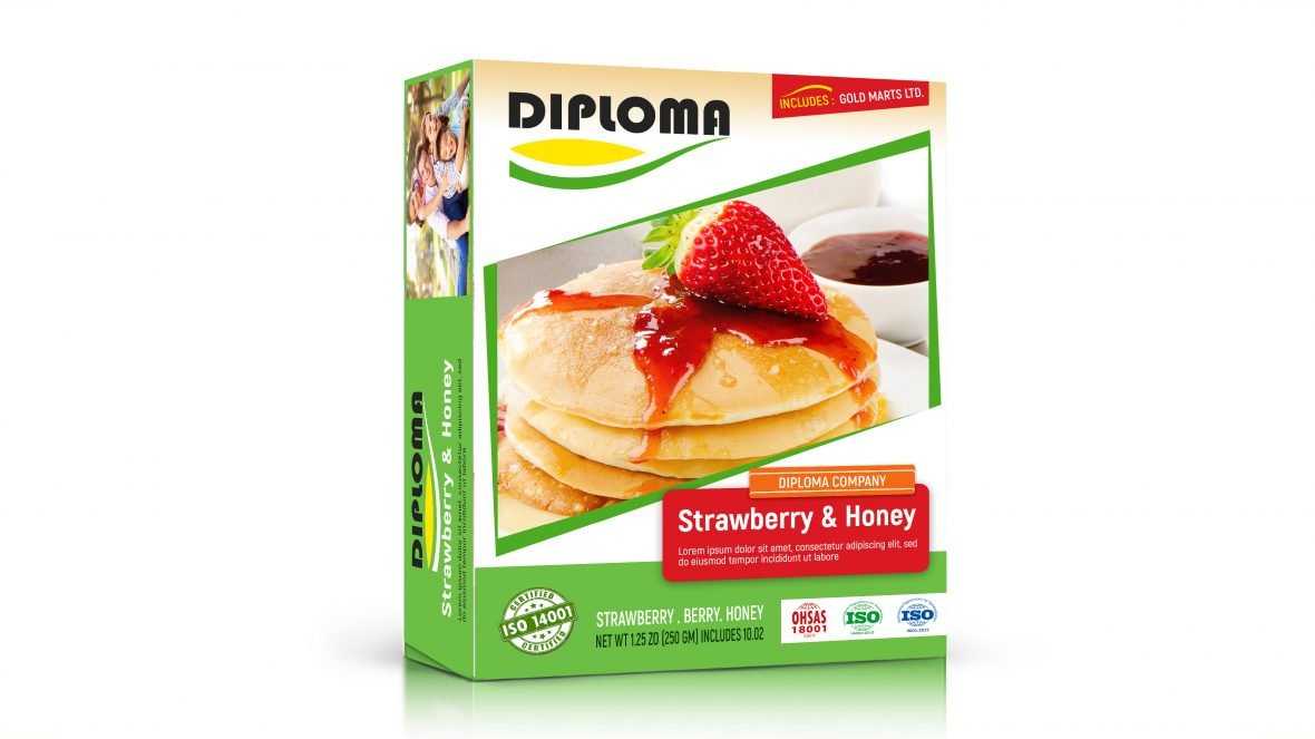 Food Packaging Rectangular Box Mockup PSD