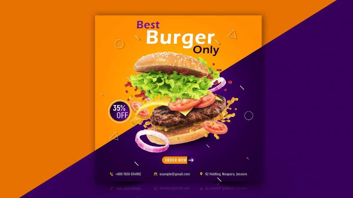 Food Post Design for Instagram