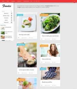 Foodie Responsive