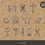 Forge Icons PSD