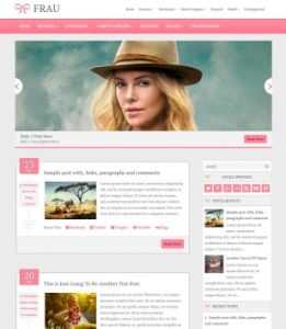 Frau Responsive