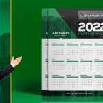 Free 2022 Calendar Design Template
