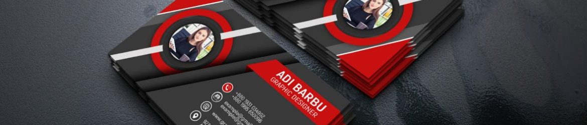 Free 3D Visiting Card Design in Photoshop