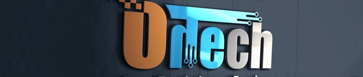 Free and customizable One tech logo template