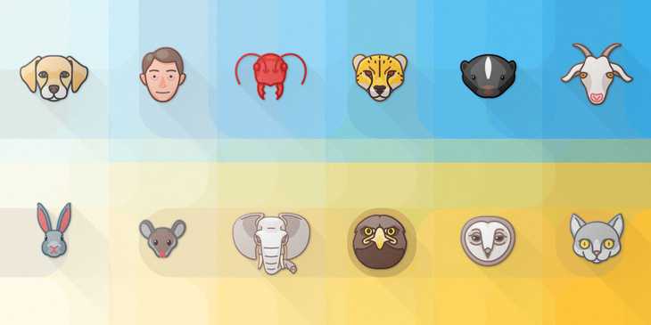 Free Animal PSD Icon Set