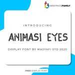 Free Animasi Eyes Font - Download Grátis Free Animasi Eyes Font