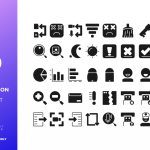 Free Application Solid Icon Templates