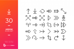Free Arrow Icons Set