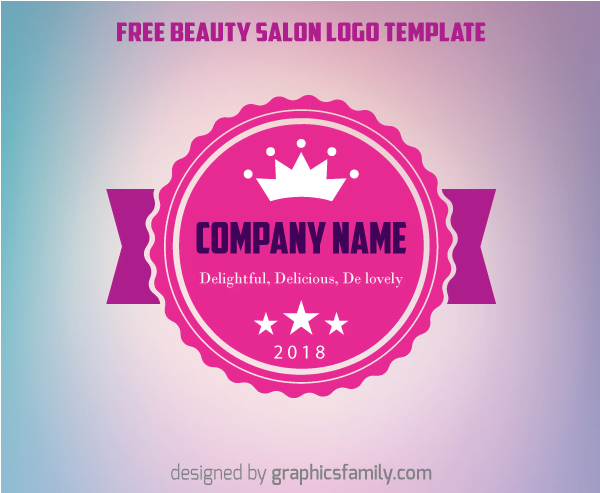 Free Beauty Salon Logo Template