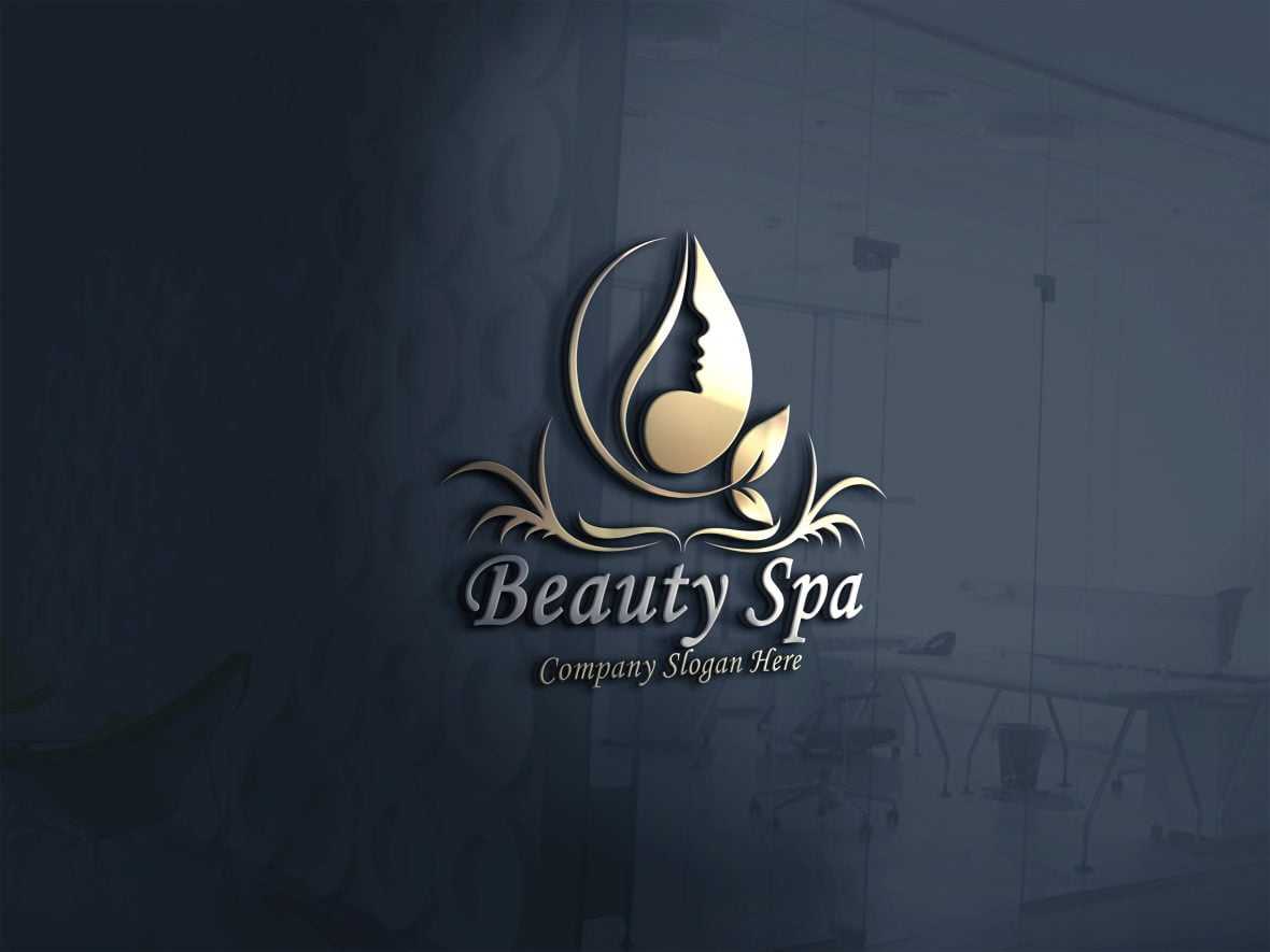 Free Beauty&Spa Logo Design PSD