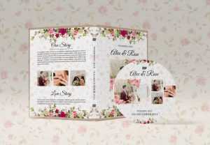 Free Black and Red DVD Cover Design Set