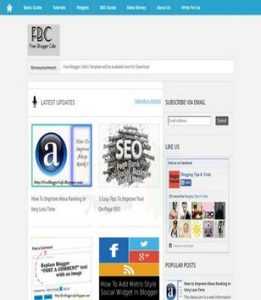 Free Blogger Cafe