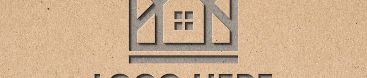 Free Brown Texture Debossed Logo Mockup