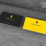 Free Business Cards Presentation Mockup
