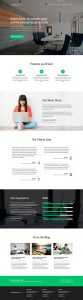 Free Business Website PSD Template