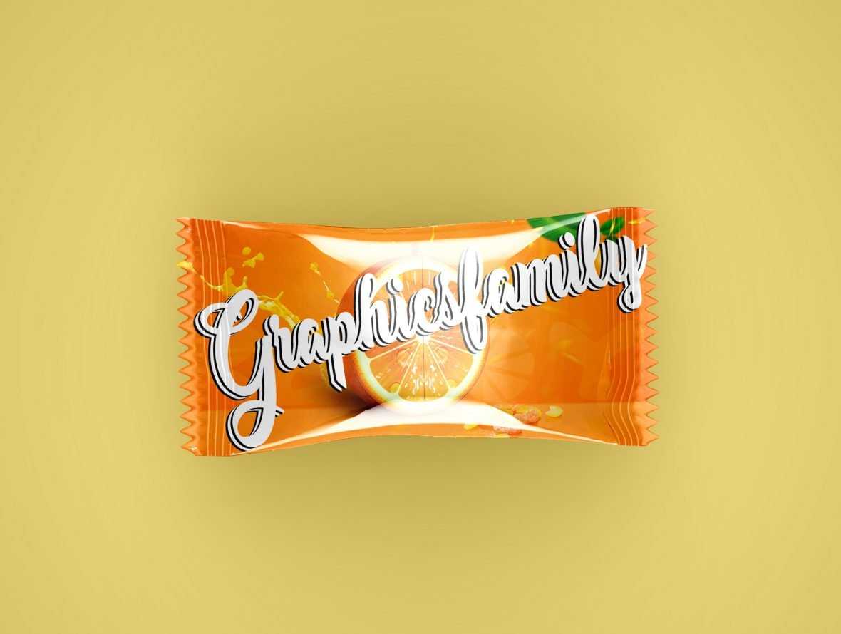 Free Candy Pack PSD Mockup