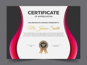 Free Certificate Design