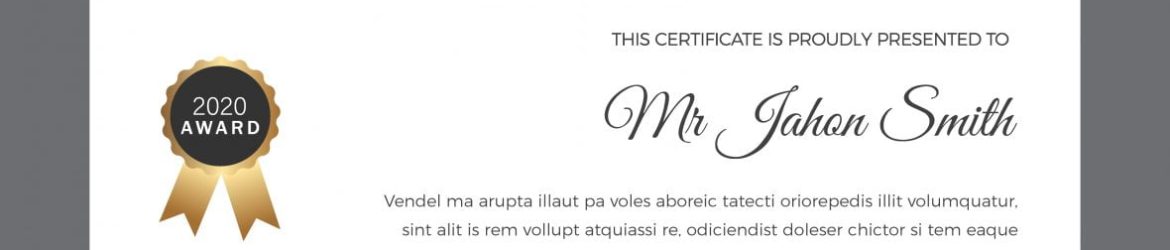 Free Certificate Template of Appreciation Free Certificate Template of Appreciation