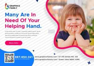 Free Charity Social Media Post Design Template