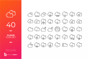 Free Cloud Icon Pack