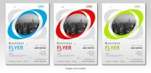 Free Colorful Business Flyer Template for Real Estate