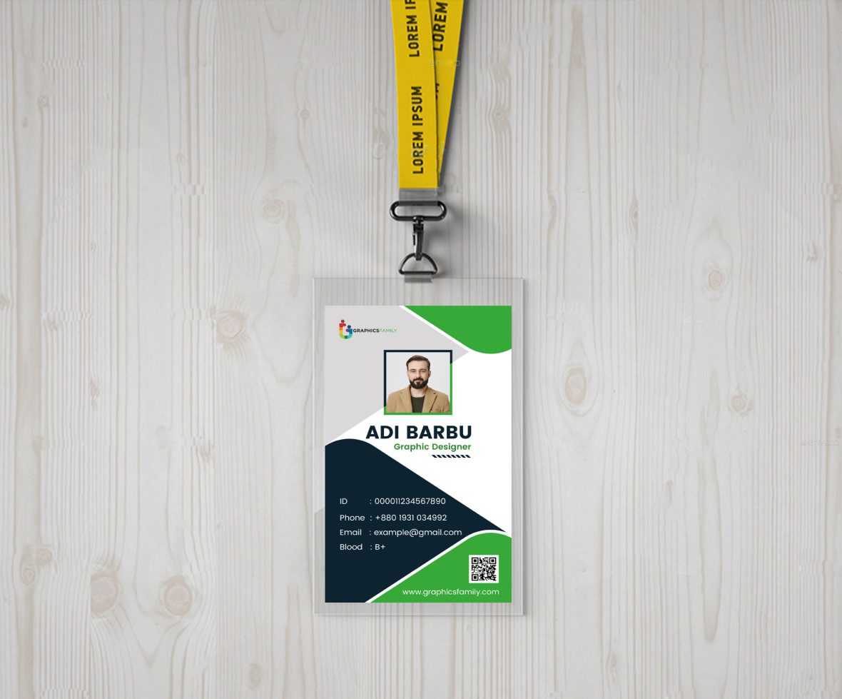 Free Conference Id-Card Design Template