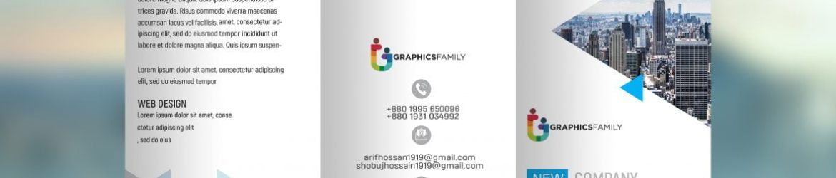 Free Corporate Business Brochure -Tri Fold Design