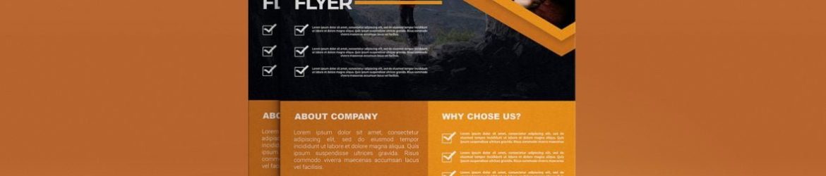 Free Creative Corporate .PSD Flyer Design