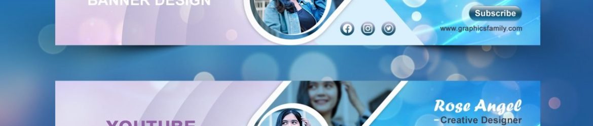 Free Creative YouTube Banner Template