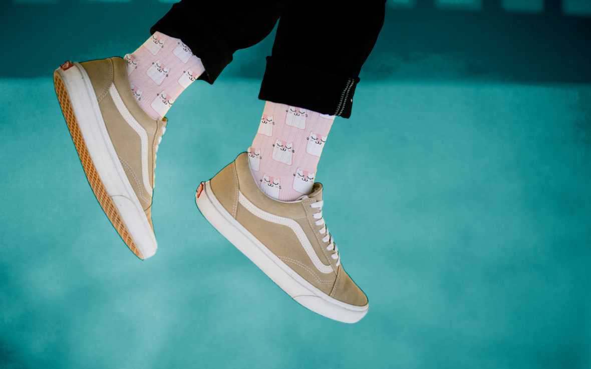 Free Cute Socks Design Mockup