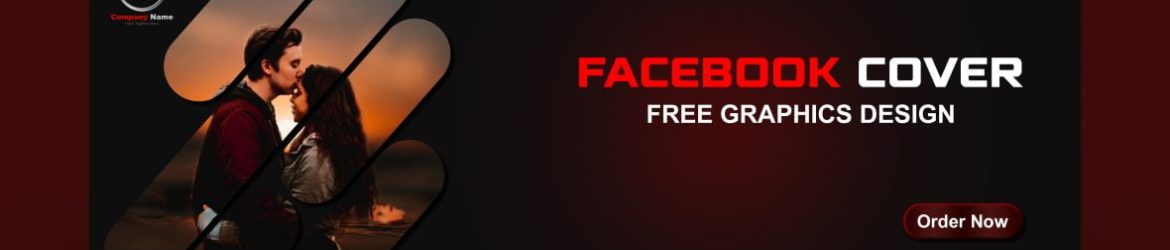 Free Dark Facebook Cover Design