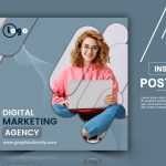 Free Digital Marketing Instagram Post Design