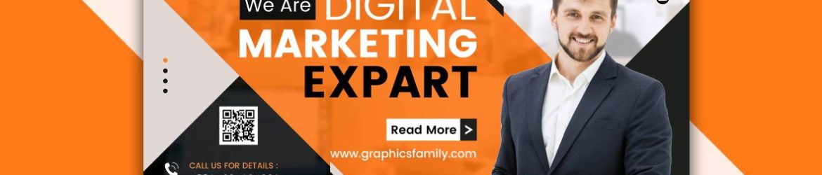 Free Digital Marketing Website Banner Template