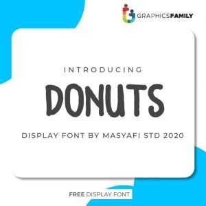 Free Donuts Font