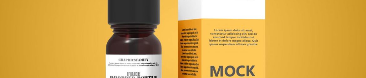 Free Dropper Bottle Mockup Free Dropper Bottle Mockup