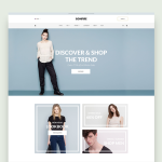 Free e-commerce layout PSD
