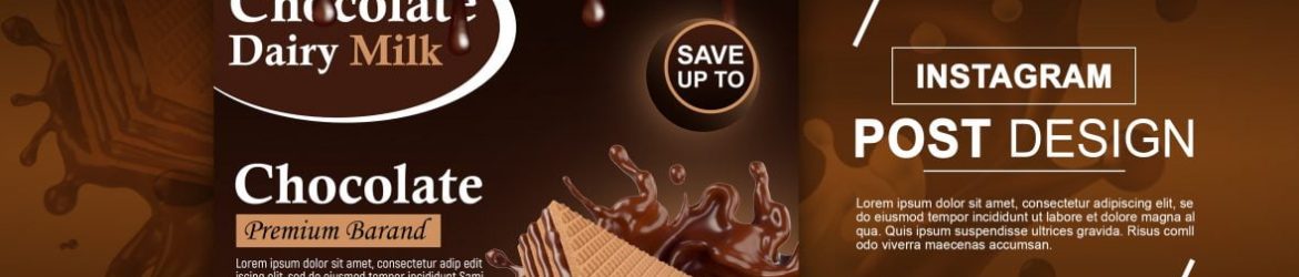Free Editable Chocolate Instagram Post Design