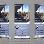 Free Editable Company Roll-up Banner Design