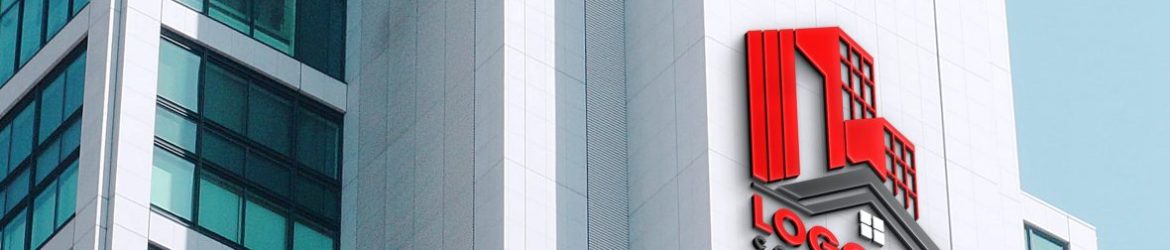 Free Editable Office Building Logo Mockup Free Editable Office Building Logo Mockup