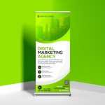 Free Editable Photoshop Roll Up Banner Design - Download Grátis Free Editable Photoshop Roll Up Banner Design