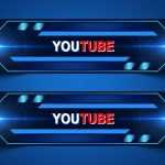 Free Editable YouTube Channel Art Design PSD - Download Grátis Free Editable YouTube Channel Art Design PSD