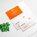 Free Elegant Business Card Mockup PSD