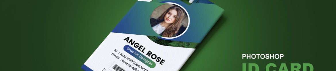 Free employee id card sample design