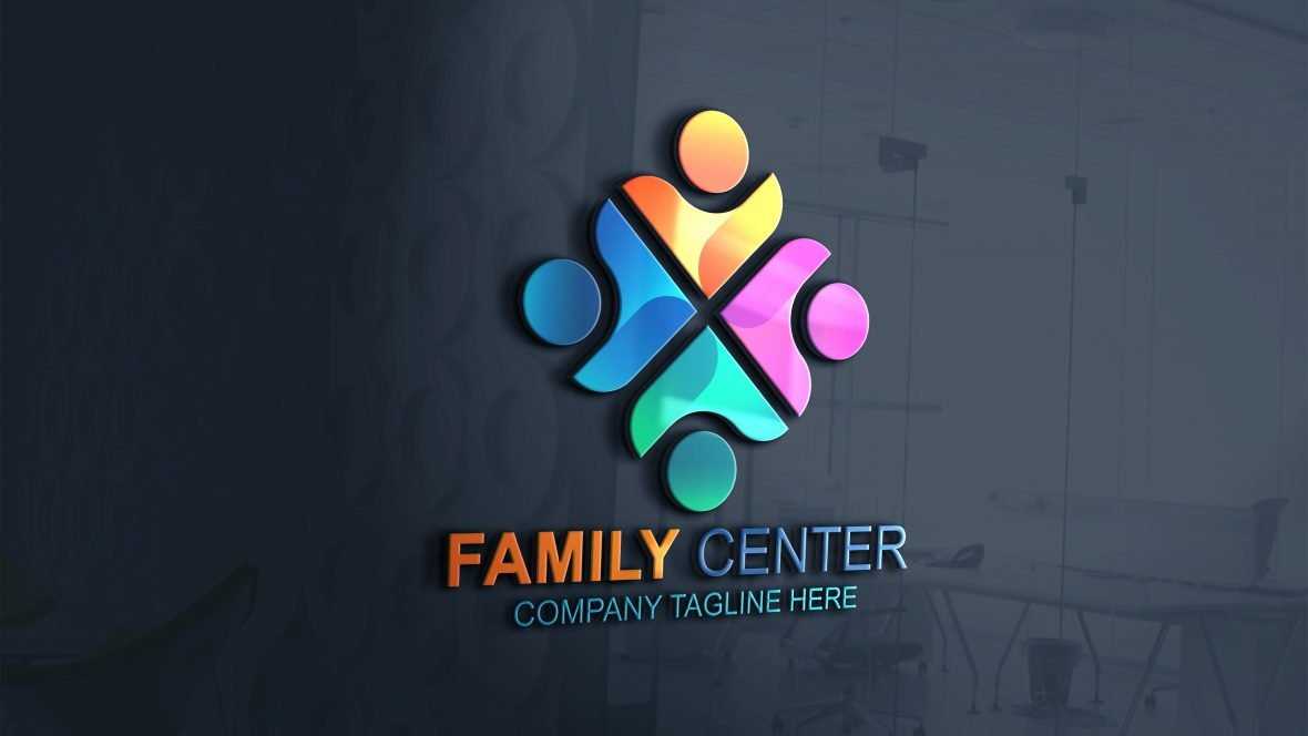 Free Family Logo Vector Template