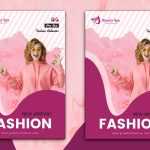 Free Fashion Flyer Design Template for Promoting Product or Event - Download Grátis Free Fashion Flyer Design Template for Promoting Product or Event